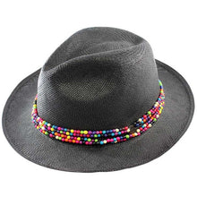 Beaded Panama Hat