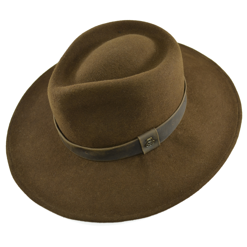 Wide Brim Wool Hat | Australian Style
